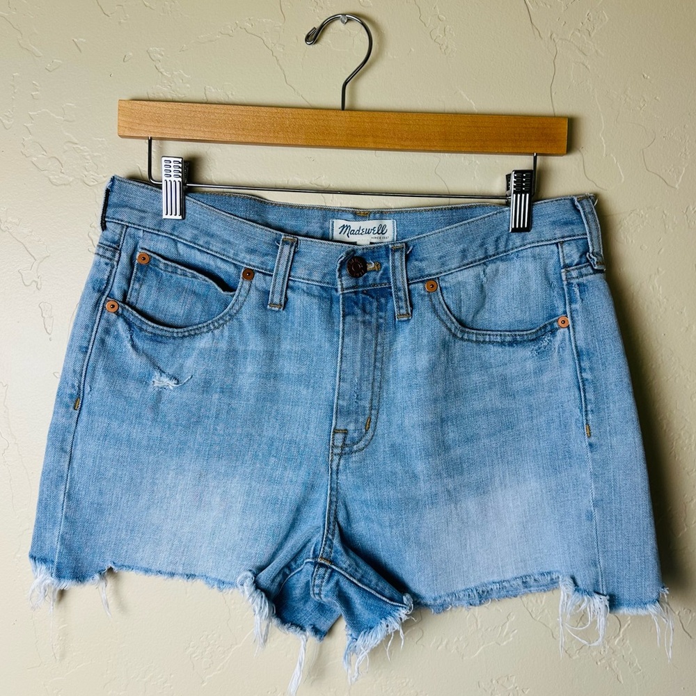 Madewell Women's Light Blue Denim Shorts Size 27